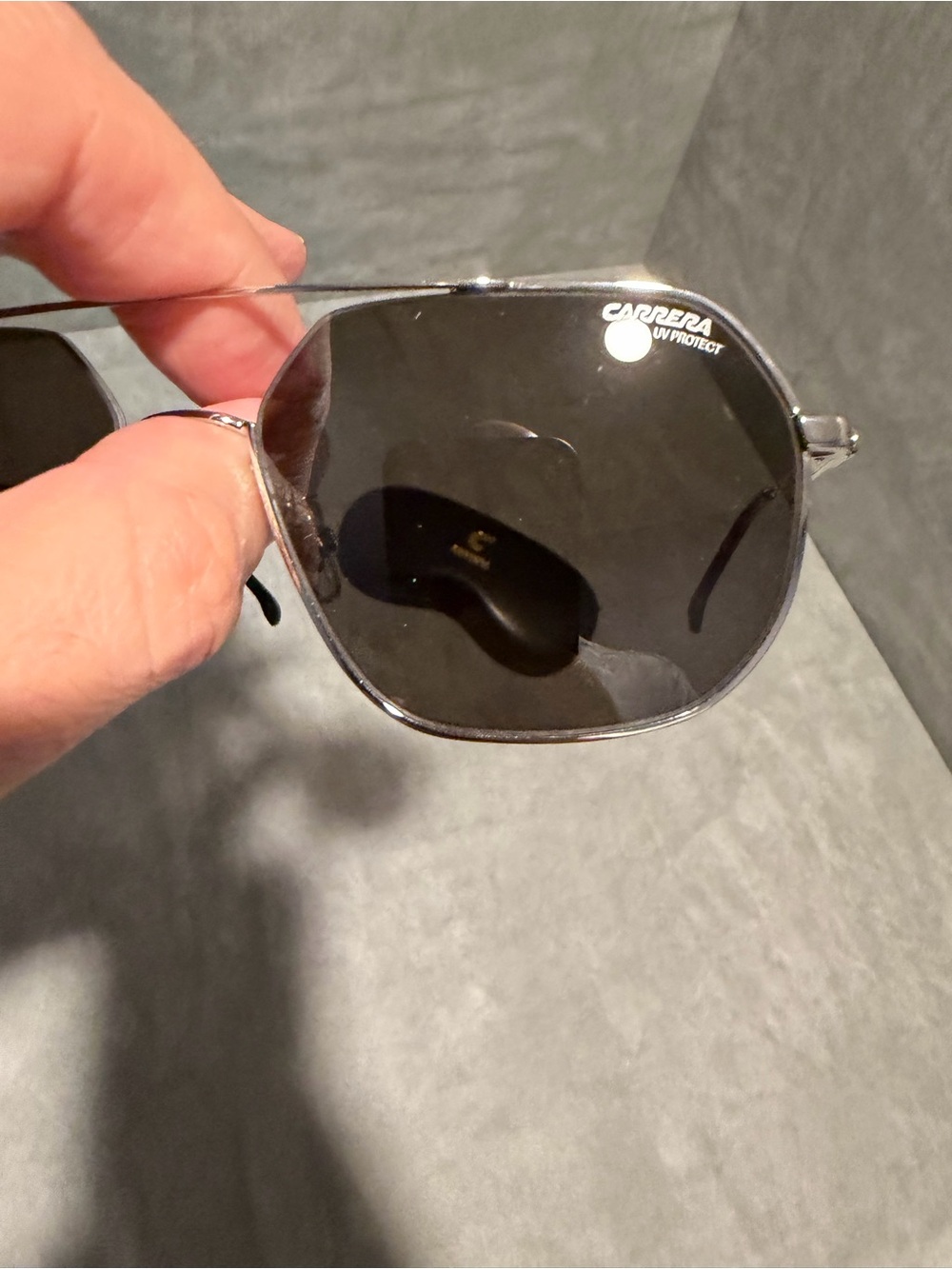 NWOT Carrera Unisex Hexagon 1035/GS Sunglasses in Titanium 58 17 145 - Picture 7 of 13